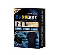 Hoja Para Oscurecer Ropa, Encuadernación De Color Mejorada, 10 Piezas, Hojas Para Teñir Negra, Tabletas Para Teñir Textiles, Color De De Larga Duración, Para Restauración De Prendas Negras,