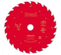 Hoja para sierra circular portátil inalámbrica FREUD - Ø165 1,45/1 AL20 Z24 BA 25° - F03FS10052 - FR07W010HC