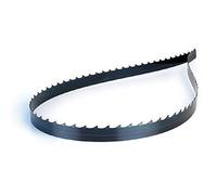 Hoja para sierra de cinta de acero al carbono con dientes templados y dorso flexible de 2490 mm x 20 mm x 0,8 mm dientes para 6 pulgadas