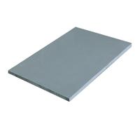 Hoja plana de plástico Lámina rígida de plástico for equipos electrónicos, etc., placa PVC gris, láminas policarbonato, lámina delgada y, 1 pieza(200X200X30MM)
