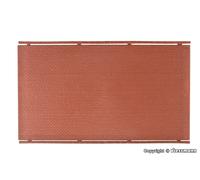 Hoja Plástica De Pared De Ladrillo 20 X 12 Cm N Gauge Kibri Kit 37964