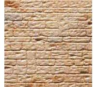 Hoja Plástica De Pared De Piedra Grande 12 X 20Cm Kit Kibri 34119