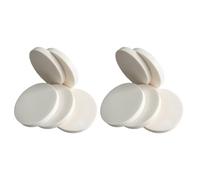 Hoja redonda de aislamiento cerámico, 10 piezas hojas alúmina, espesor placa 1 mm, adecuada for accesorios mecánicos y equipos industriales(17x1mm)