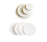 Hoja redonda de cerámica de nitruro de boro, disco BN de alta conductividad térmica for investigación científica y uso Experimental, 1 ud.(10mmx2mm)