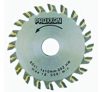 Proxxon KS 230 Hoja Corte Puntas Tungsteno, 28 Dientes, Plateado