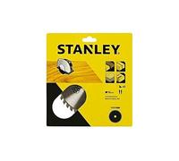 STANLEY STA13125-XJ - Hoja TCT. ø 170x16 mm. 40 dientes positivos ATB. Corte fino y a contra veta en todo tipo de madera y aglomerado.