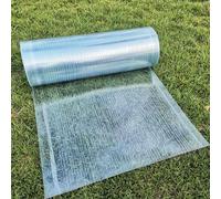 Hoja transparente para techos de 0,8 mm de grosor, cubierta de toldo resistente a la lluvia, panel de iluminación diurna para invernadero, tamaño cortable, 1,5 m x 2 m / 4.92ft x 6.6ft / 4.92ft