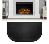 Hojalis Alfombra Ignifuga, Alfombra Barbacoa Exterior, Alfombra Ignífuga para Chimenea, Alfombra Ignifuga para Barbacoa, Alfombrilla Ignífuga, Tapete Ignífugo para Estufa(50 * 80cm)