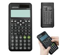 Hojalis Calculadora Científica, Calculadora Multifunción Científica 417 Función 2 Líneas, 10+2 Dígitos, Edición Calculadora Técnica Y Científica, Scientific Calculator para Estudiantes Y Profesores