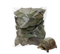 Hojarasca - 50 Piezas Suministros Naturales para Mascotas | Hojarasca para Tortugas - para Ranas Peces Serpientes Camarones Hogar Interior Exterior Hábitats Agua Animales Pequeños