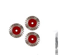 Hojas 1.57 Pulgadas Diamante 3pcs 1.57" Diamond Saw Blades Set Precision Stone Cutting Made Easy 40mm Multi-Functional Professional Mini Blade, for Granite