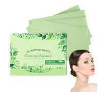 Hojas Absorbentes De Aceite Para El Rostro - 100 Hojas Absorbentes De Grasa Facial - Papeles Portátiles Para Controlar El Brillo, Toallitas Que Respetan El Maquillaje Para Viajes Y Hogar