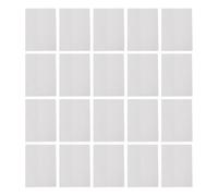 Hojas Adhesivas para Rompecabezas Papel Blanco A5, 100 Piezas | Montaje sin Pegamento, Acabado Brillante, para Marcos y Proyectos Educativos, 21x14,7x0,1cm