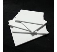 Hojas aislantes de cerámica de alúmina de alta temperatura, 5 uds., 1x2 a 2x6 pulgadas for una disipación óptima del calor(2x2inx10mm)