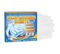 Hojas Atrapa Color, Permiten Lavados Mixtos Absorbentes de Tintes para, 100 Unidades Absorbente Colorante para Casa Viaje