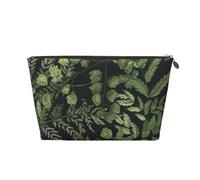 Hojas Botánicas, Bolsa de Maquillaje Bolsa de cosméticos Bolsa de artículos de tocador de Viaje portátil Bolsa de artículos de tocador
