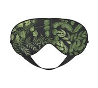 Hojas Botánicas, Cubreojos completos Antifaz bloqueador de luz Antifaz para dormir Antifaz suave con los ojos vendados Noche