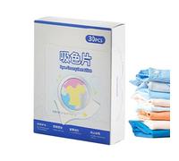 Hojas Capturadoras de Color | 30 Unidades Atrapa Colorantes Universal Suave - Toallitas Antitransferencia de Tinte - Para Hogar Residencia Universitaria Piso