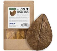 Hojas catappa Grandes Acuario - ARKA mySCAPE 10 uds (16-20 cm) - acondicionador Natural para Agua Dulce - Baja el pH y refuerza Peces y gambas - promueve el desove - sin químicos - Uso prolongado