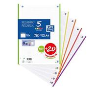 400148310 papel de cuaderno 210 x 297 mm (A4) 120 hojas