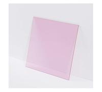 Hojas de acrílico multicolor 200x200 mm 3 for elaboración diseño artístico y decoración del hogar(Clear Pink)