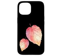 Hojas de Acuarela de otoño Carcasa para iPhone 15