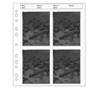 Hojas de almacenamiento de archivo 135/120/45 páginas de almacenamiento de películas negativas, carpeta de negativos, álbum de películas