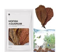 Hojas de almendra Catappa - Potenciador de la salud Beta hoja de , planta artificial | Balance de agua mejora la condición de salud hojas de pecera, hojas de catappa para acuarios,