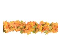 Hojas De Arce Vine Garland- Decoración De Hojas De Otoño | Guirnalda Reutilizable De Halloween, Diseño Realista De Hoja De Arce, Decoración De Temporada Al Aire Libre Interna Perfecta, Centros De Mesa