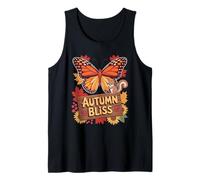 Hojas de Ardilla Mariposa Autumn Bliss Camiseta sin Mangas