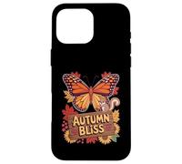 Hojas de Ardilla Mariposa Autumn Bliss Carcasa para iPhone 16 Pro MAX