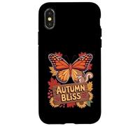 Hojas de Ardilla Mariposa Autumn Bliss Carcasa para iPhone X/XS
