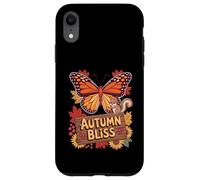 Hojas de Ardilla Mariposa Autumn Bliss Carcasa para iPhone XR