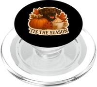 Hojas de Calabaza de otoño y otoño para Perro Plott Hound de Tis The Season PopSockets PopGrip para MagSafe