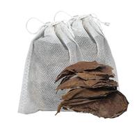 Hojas de catappa para acuarios, betta acuática y hojas de camarones, acondicionador de agua natural, aditivo rico en nutrientes, accesorios de camarones orgánicos para crear hábitat, apoyo