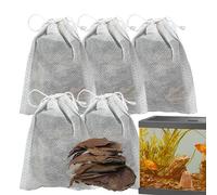Hojas de catappa para acuarios, betta acuática y hojas de camarones, acondicionador de agua natural, aditivo rico en nutrientes, accesorios de camarones orgánicos para crear hábitat, apoyo