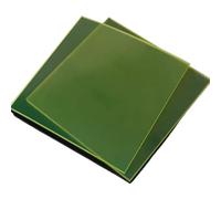 hojas de caucho flexibles de poliuretano de silico Pack Of 2 Yellow Translucent Polyurethane Sheets Multiple Sizes 1mm To 10mm(250 * 250 * 3mm)