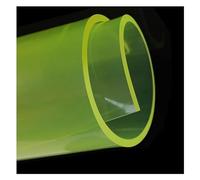 hojas de caucho flexibles de poliuretano de silico PU Polyurethane Sheet 4mm Yellow Multiple Sizes(20cm x 30cm)