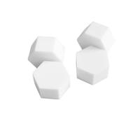 Hojas de cerámica hexagonales de alúmina al 99% - Placas de corindón for investigación científica - Φ20 mm x 12 mm(20mmx12mm 10pcs)