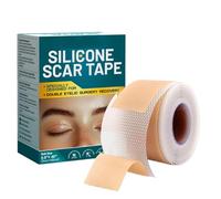Hojas de de silcone, reutilizable, cinta de silicona para cicatrices, impermeable, hoja de tratamiento de cicatrices, parche para el cuidado de la piel para promover la curación continua sin