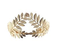 Hojas de diadema de diada de oro Hojas de metal de la novia Accesorios de desgaste de la cabeza de la cabeza para mujeres