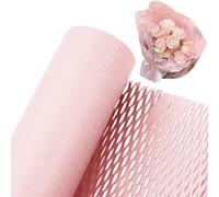 Hojas de envoltura de burbujas, papel de envío reciclable, rollo de envoltura móvil reciclable, material de embalaje, envoltura de embalaje de panal para manipulación, envoltura de ramos, embalaje