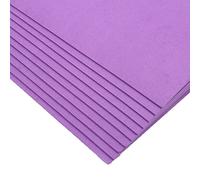 Hojas de espuma DIY creativas for niños: 10 colores mezclados, papel de esponja EVA de 2 mm de espesor for artes y manualidades(Purple)