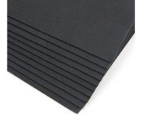 Hojas de espuma DIY creativas for niños: 10 colores mezclados, papel de esponja EVA de 2 mm de espesor for artes y manualidades(Black)