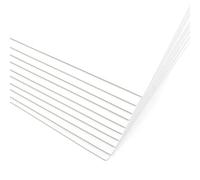 Hojas de espuma DIY creativas for niños: 10 colores mezclados, papel de esponja EVA de 2 mm de espesor for artes y manualidades(White)