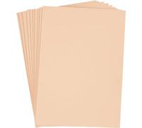 Hojas de espuma EVA, A4, 21 x 30 cm, grosor 2 mm, crema, 10 hojas