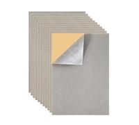 Hojas De Fieltro Autoadhesivas: 10 Piezas De Tela Artesanal A4 De Color Sólido, Paneles Textiles Que Se Despegan, Material De Revestimiento Acolchado Decorativo Con Respaldo, Paquete De Cobertu