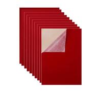 Hojas De Fieltro Autoadhesivas: Diez Piezas De Material Liso Tamaño A4, Películas Artesanales Adhesivas Removibles Con Una Estructura Suave, Superficie Decorativa Flexible Diseño Profesional Para El H