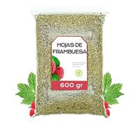 Hojas de Frambuesa 600 gr - Té de Hojas de Frambuesa Cortadas - Frambuesa Hojas para Infusión - Propiedades Naturales - Infusión de Hierbas (600 gr)
