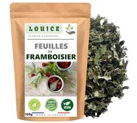 Hojas de Frambuesa Orgánicas 100G - Tisana de Dulzura Frutal para una Degustación Deliciosa - Bolsa Fresca - Condimento Saludable con Hojas de Frambuesa Orgánicas 100G - Déjate Seducir
